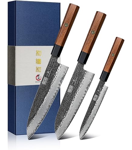 Amazon.com: HOSHANHO 3 Pieces Knife Set, Ultra-Sharp Japanese High